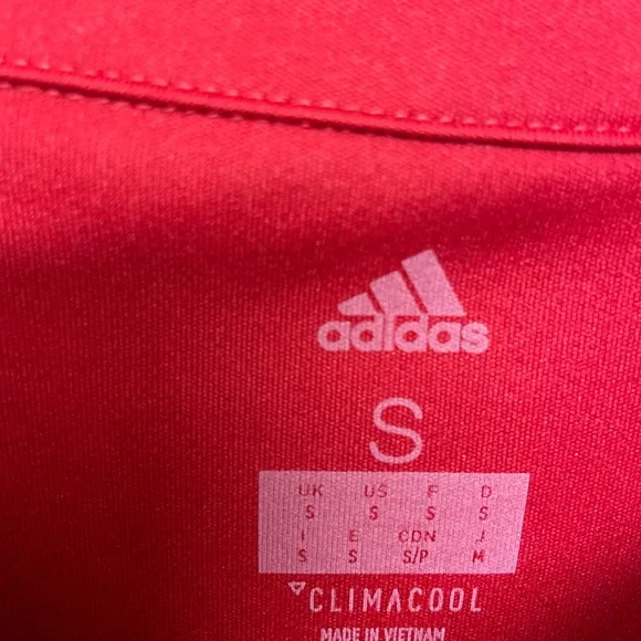 Adidas Manchester United Red Soccer Jersey Sz Small - Picture 5 of 6